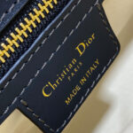 Christian Dior Small CD Besace Bag Dark Blue